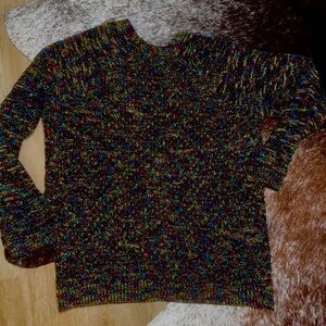 Multicolor Knit Sweater